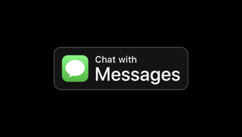 apple business chat messages