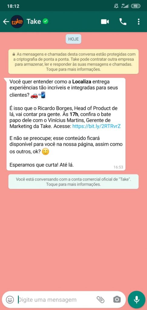 conexão bots4u