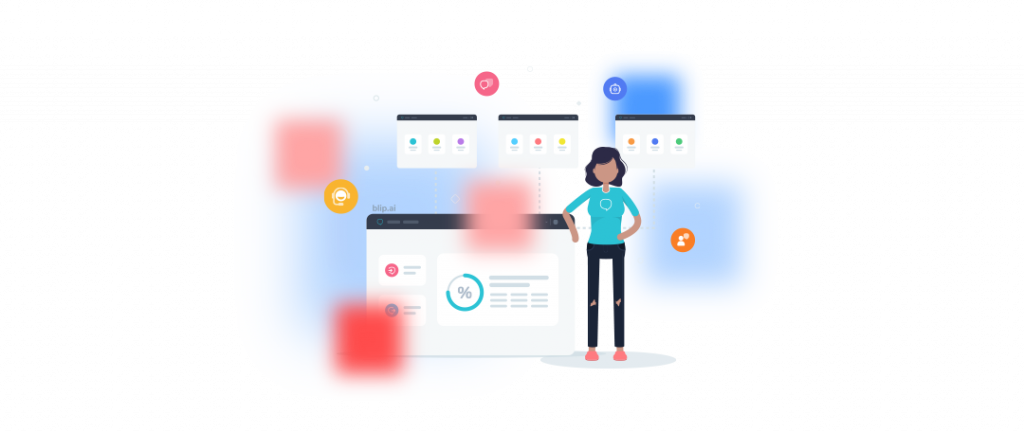 chatbot para bancos img1 - Chatbot para bancos: como melhorar o atendimento online Imagem para ilustrar chatbot para bancos