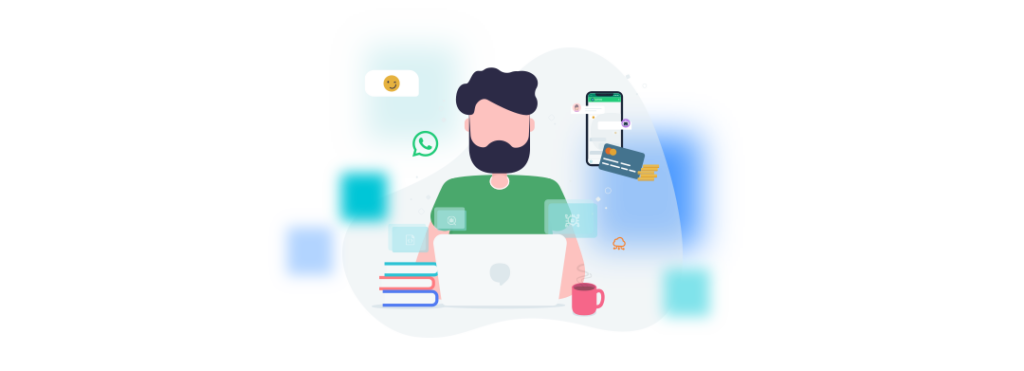 Imagem para ilustrar atendimento online