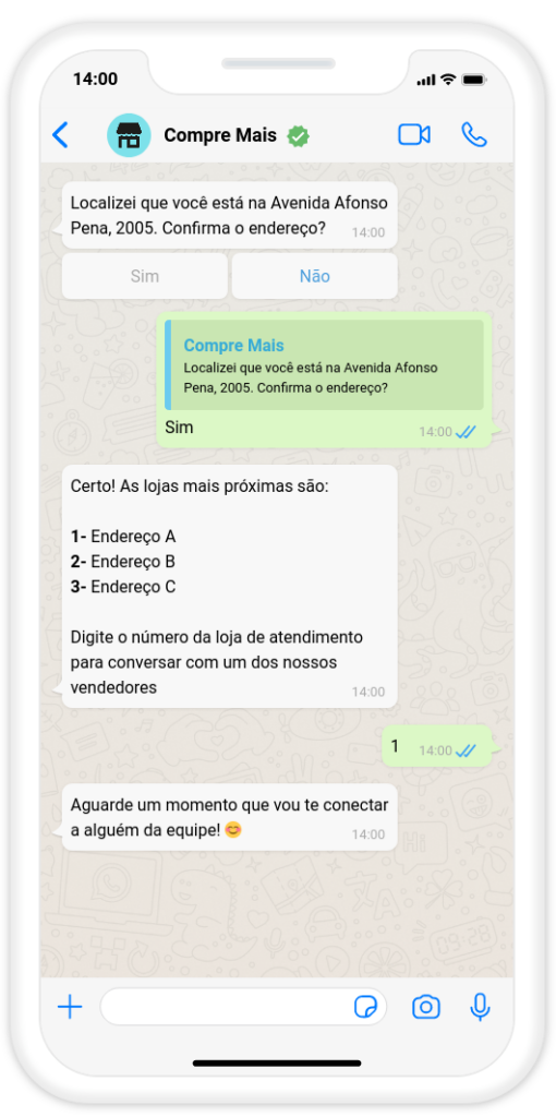 Imagem para ilustrar chatbot em Black Friday Omnichannel