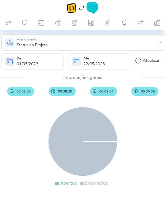 print detalhando a extensão agent report da blip store que ajuda a melhorar o atendimento ao cliente