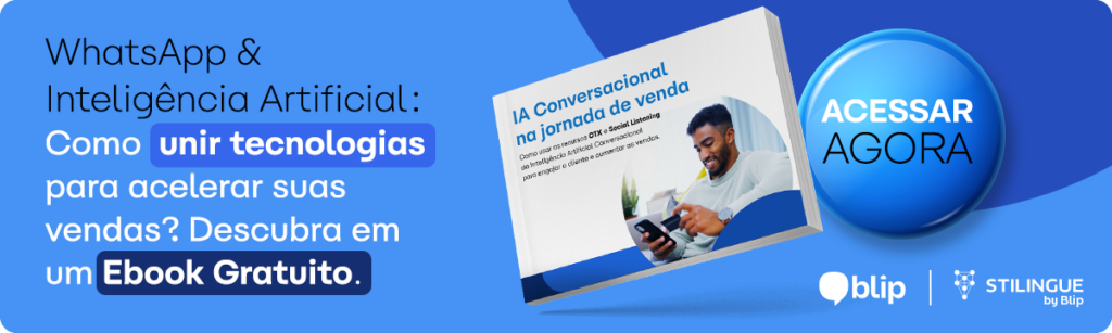 IA conversacional ebook banner - Estratégias para vender mais: 6 ações que dão retorno para o seu negócio vender mais