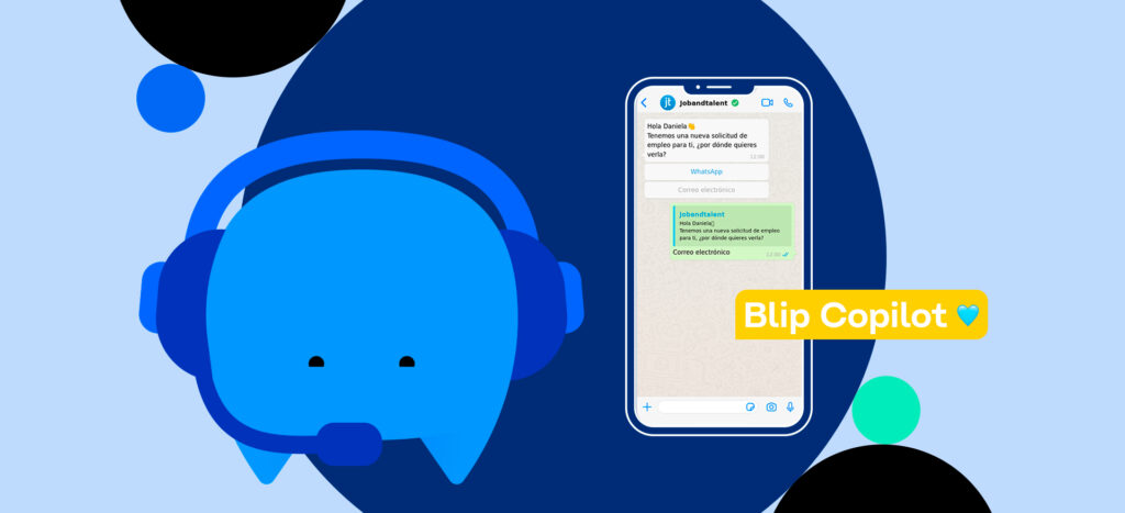 Blip Copilot: respuestas sugeridas para optimizar tu atención al cliente