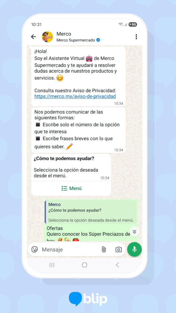 caso uso merco 1 - Ventas retail: Cómo convertir conversaciones con IA en ventas durante picos Ventas retail impulsadas por inteligencia artificial y chatbots durante picos de demanda