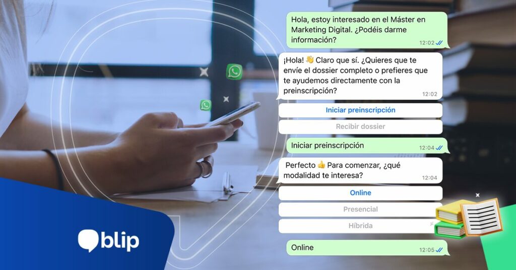 image 1 - Gestión de matrículas por WhatsApp con IA en centros formativos