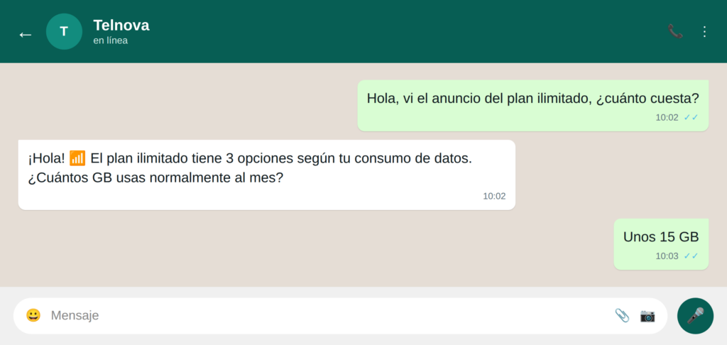 01 leads anuncios ia 1 - WhatsApp para telecomunicaciones: 21 ejemplos para mejorar la experiencia de usuario Califica leads de anuncios con IA