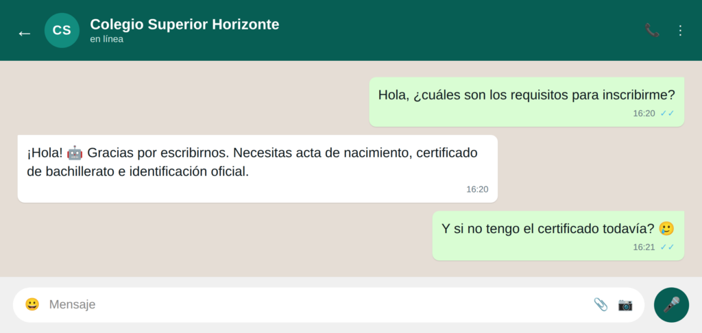 04 dudas inscripcion ia - WhatsApp para educación: 20 ejemplos de uso para escuelas y universidades 04 dudas inscripcion ia - WhatsApp para educación: 20 ejemplos de uso para escuelas y universidades WhatsApp para educación