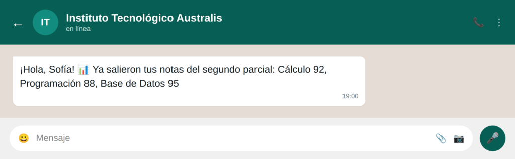 16 consulta notas - WhatsApp para educación: 20 ejemplos de uso para escuelas y universidades WhatsApp para educación