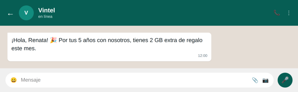 21 campanas fidelizacion - WhatsApp para telecomunicaciones: 21 ejemplos para mejorar la experiencia de usuario Crea campañas de fidelización segmentadas