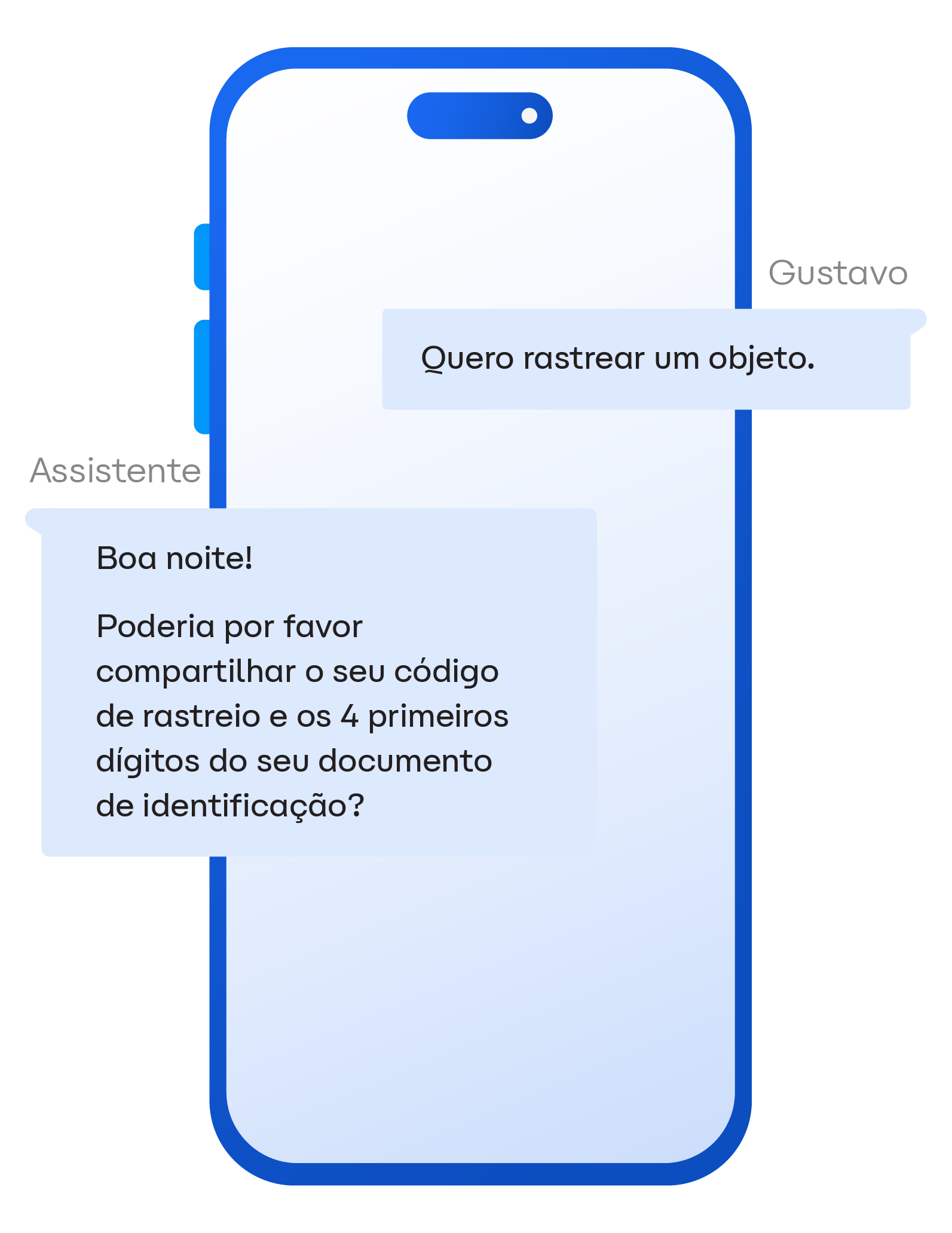 Chat transporte e logística
