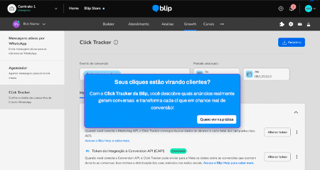 Click tracker interativo video 1 - NS - Demonstrações