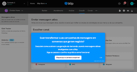 Mensagens ativas interativo video - NS - Demonstrações