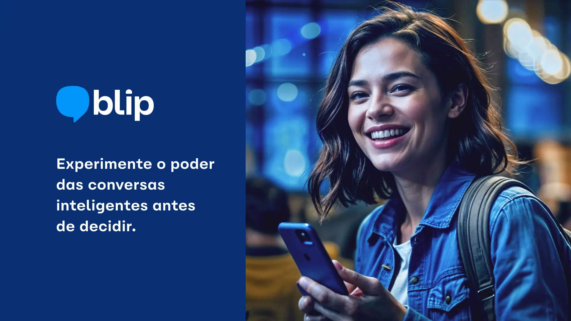 Conheça a plataforma Blip na prática