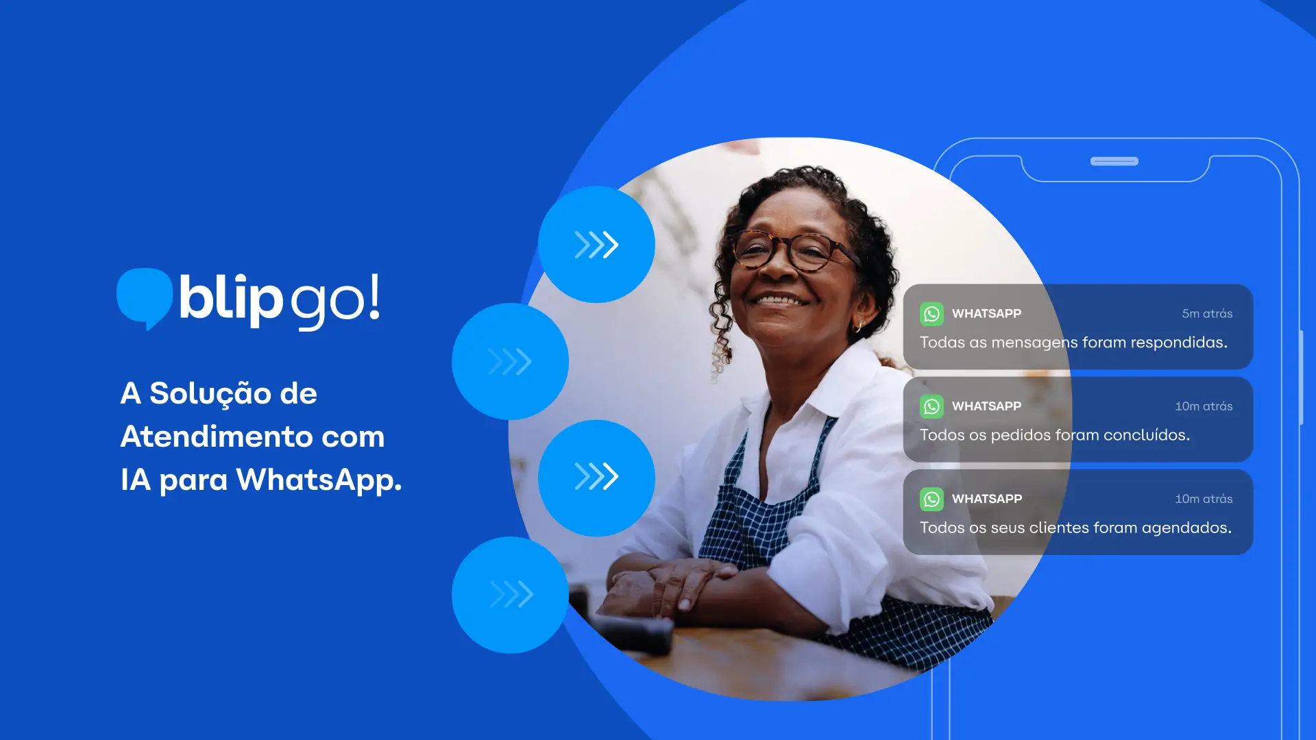 Blip Go: Atendimento com IA para escalar seu WhatsApp